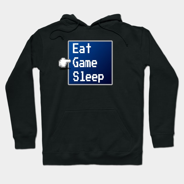 Eat Game Sleep Selection Hoodie by Bruce Brotherton